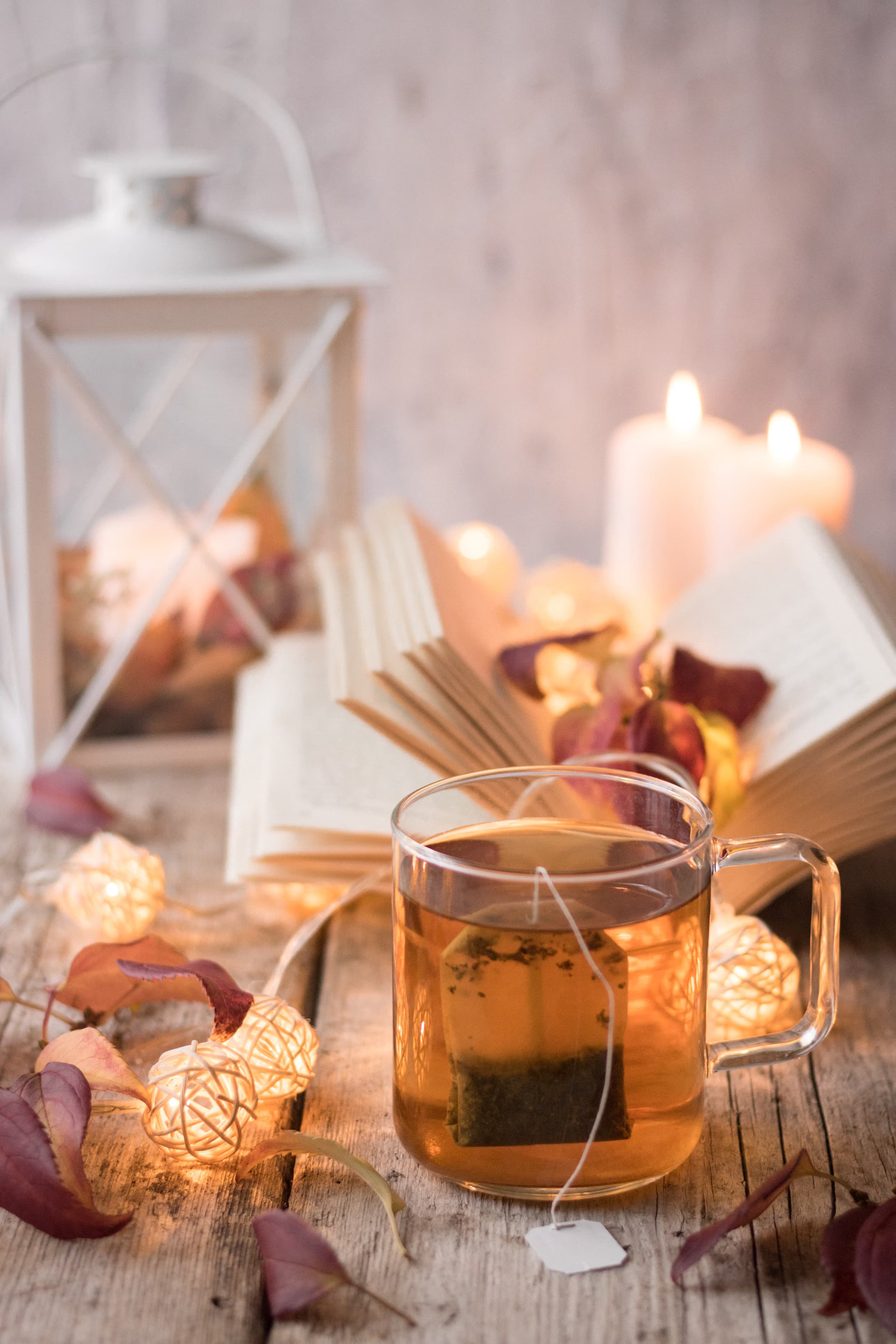 A warm cup of tea