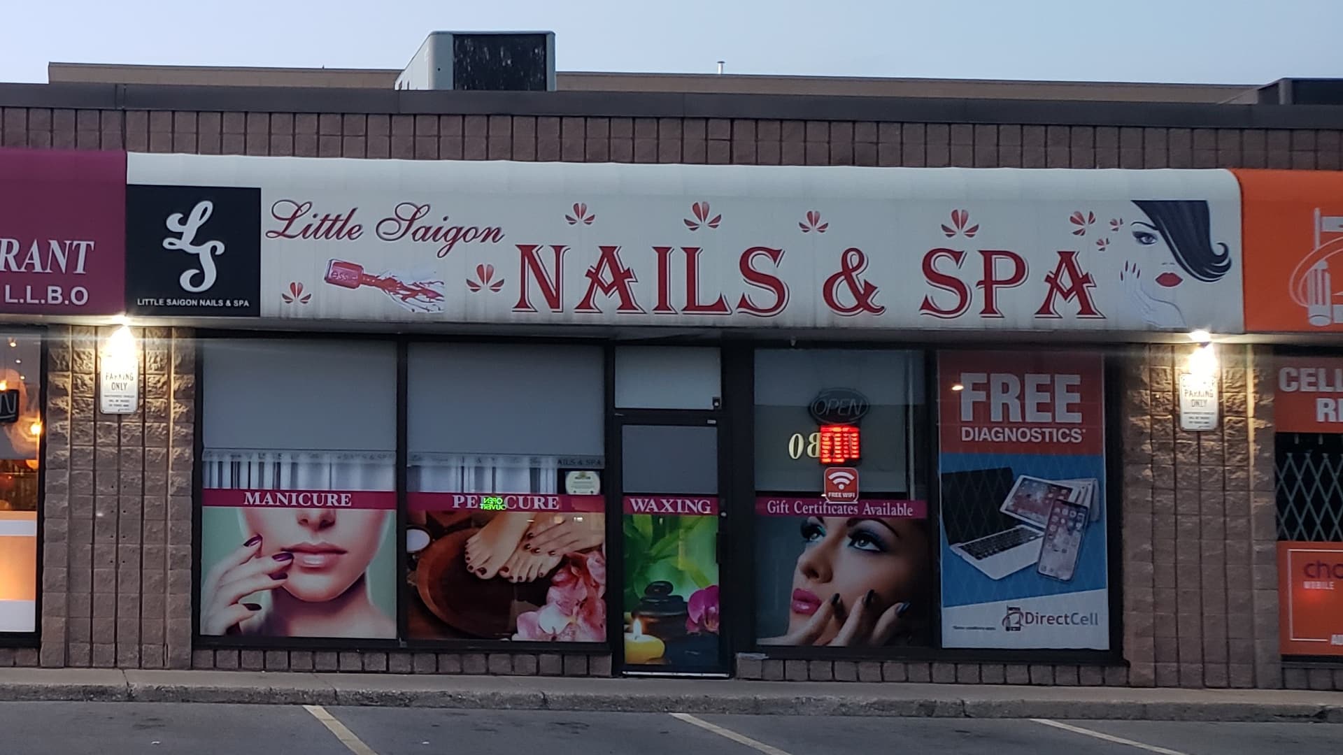 Storefront - Little Saigon Nails & Spa